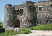 L′entrée du château