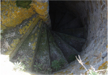 L′escalier de la tour de Guêt